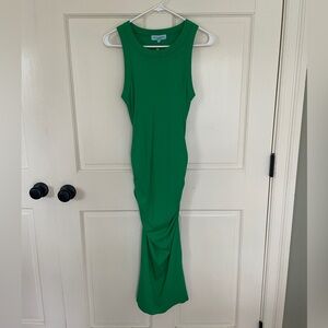 Michael Stars Wren Ribbed Midi Dress NWT